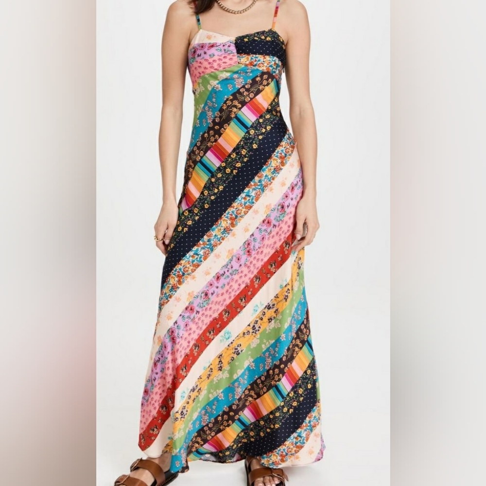 Free People Fiona Maxi Dress, size Large